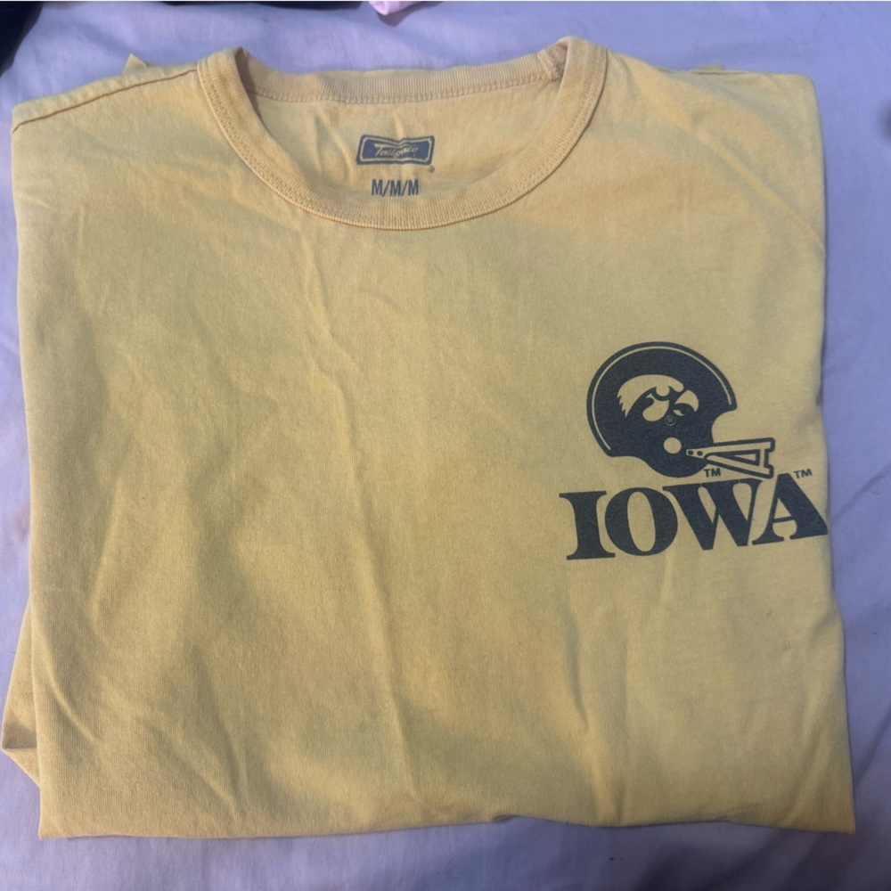 Iowa Yellow Short Sleeve Tee